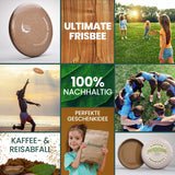 FrightRice - sustainable frisbee made from rice husks & recycled plastic - 175g